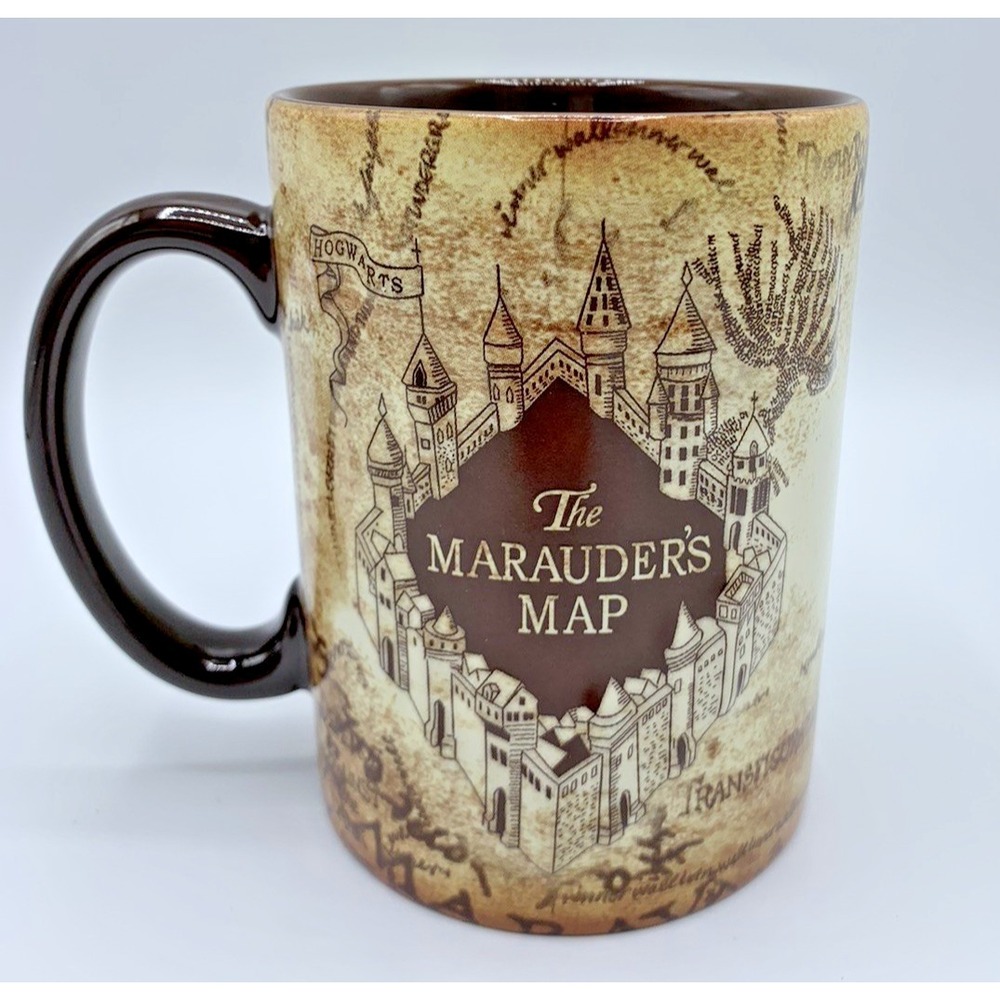 The Wizarding World of Harry Potter 3D Marauder's Map Mug 24oz Universal Studios